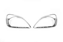 Honda CRV 2001–2006 Hromētas priekšējo lukturu uzlikas (2 gab., plastmasa) 2004-2006 foto 6