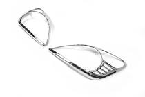 Honda CRV 2001–2006 Hromētas priekšējo lukturu uzlikas (2 gab., plastmasa) 2004-2006 foto 7