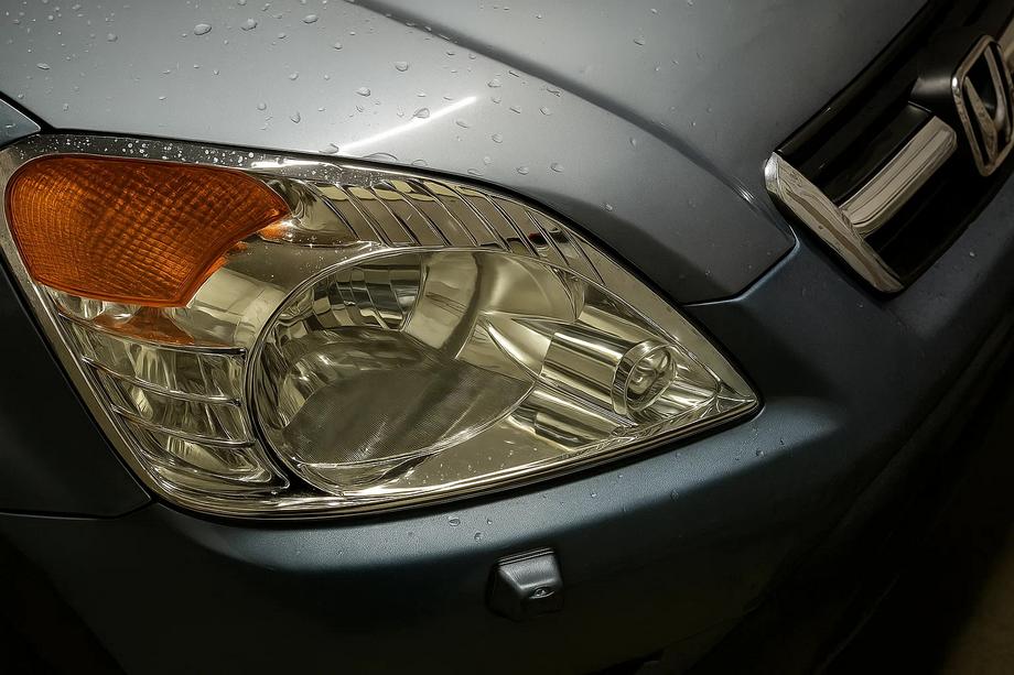 Honda CRV 2001–2006 Hromētas priekšējo lukturu uzlikas (2 gab., plastmasa) 2004-2006 Image
