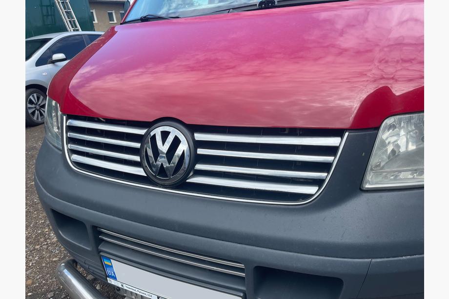 Volkswagen T5 Transporter 2003–2010 Restes uzlikas (8 līstes, nerūsējošais tērauds) OmsaLine – itāļu nerūsējošais tērauds Foto 2