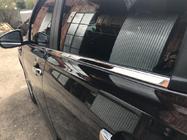 Nissan Qashqai 2010–2014 Ārējās apmales (4 gab., nerūsējošais tērauds) Standarta bāze, OmsaLine – itāļu nerūsējošais tērauds foto 4