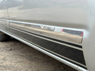 Volkswagen T5 Transporter 2003–2010 Durvju moldingi (nerūsējošais tērauds, hroms) foto 12