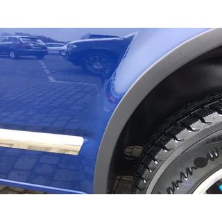 Durvju moldingi (nerūsējošais tērauds, hroms) Volkswagen T5 Transporter 2003–2010 foto 3