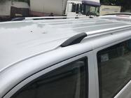 Volkswagen T5 Transporter 2003–2010 Hromēti jumta reliņi Īsā bāze, plastmasas kājiņas foto 4