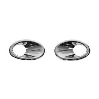 Miglas lukturu apmales ar iedobi (2 gab., plastmasa) Nissan Qashqai 2010–2014 foto 2