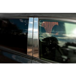 Durvju statņu moldingi (8 gab., nerūsējošais tērauds) Nissan X-trail T31 2007–2014 foto 4
