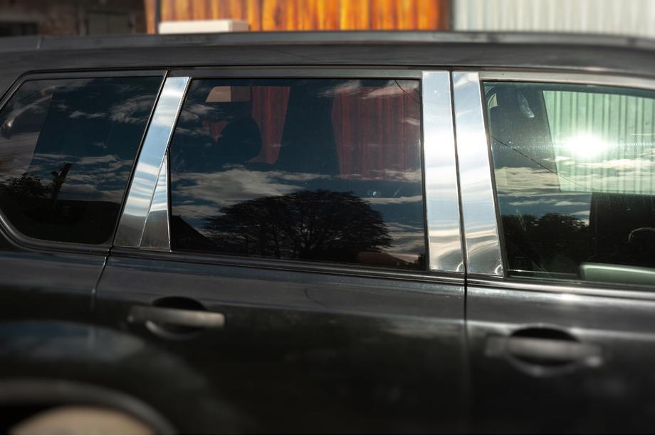 Nissan X-trail T31 2007–2014 Durvju statņu moldingi (8 gab., nerūsējošais tērauds) Foto 6