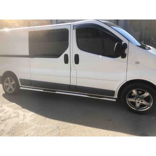 Sānu caurules (2 gab., nerūsējošais tērauds) Nissan Primastar 2002–2014 foto 4