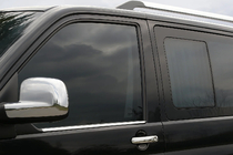 Volkswagen T5 Multivan 2003–2010 Priekšējo logu apmales (2 gab., nerūsējošais tērauds) foto 1