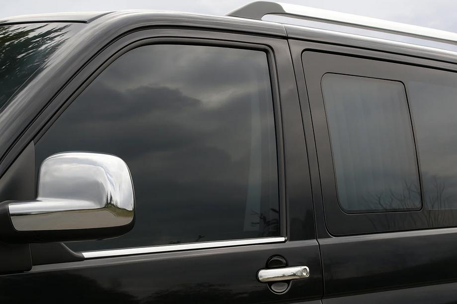 Volkswagen T5 Multivan 2003–2010 Priekšējo logu apmales (2 gab., nerūsējošais tērauds) Image