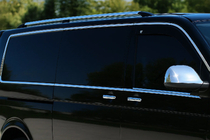 Volkswagen T5 Multivan 2003–2010 Pilns logu apmales uzlikumu komplekts (14 gab., nerūsējošais tērauds) foto 4