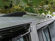 Volkswagen T5 Caravelle 2004–2010 Hromēti jumta reliņi foto 13