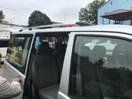 Volkswagen T5 Caravelle 2004–2010 Hromēti jumta reliņi foto 2