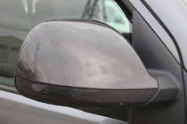 Volkswagen T5 2010–2015 Spoguļu uzlikas (2 gab., karbons) Dabīgais oglekļa šķiedras kompozīts foto 6