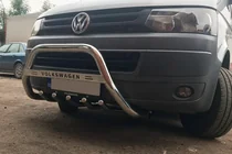 Volkswagen T5 2010–2015 Priekšējais bullbar WT003 (nerūsējošais tērauds) foto 6