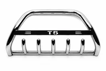 Volkswagen T5 2010–2015 Priekšējais bullbar WT003 (nerūsējošais tērauds) foto 5