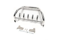 Volkswagen T5 2010–2015 Priekšējais bullbar WT003 (nerūsējošais tērauds) 60 mm, ar uzrakstu foto 2