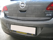 Opel Astra J 2009–2015 Bagāžnieka malas uzlika (nerūsējošais tērauds) foto 2