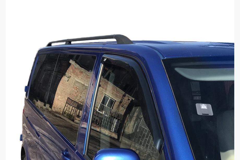 Volkswagen T6 2015–2024 Melni jumta reliņi Image