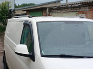 Volkswagen T6 2015–2024 Hromēti jumta reliņi foto 3