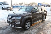 Volkswagen Amarok 2010–2022 Priekšējais aizsargstienis ST017 (nerūsējošais tērauds) foto 6