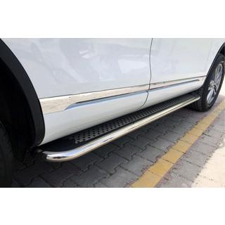 Sānu pakāpieni Maydos V2 (2 gab., nerūsējošais tērauds) Volkswagen Amarok 2010–2022 foto 1