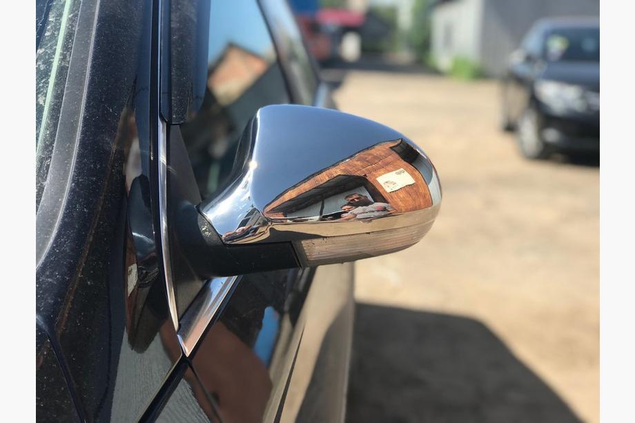 Volkswagen Passat B6 2006–2012 Spoguļu uzlikas (2 gab., nerūsējošais tērauds) OmsaLine – itāļu nerūsējošais tērauds Foto 2