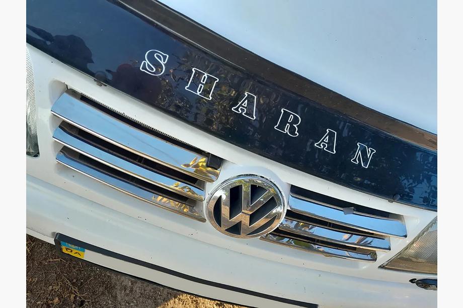 Volkswagen Sharan 1995–2010 Radiatora režģa uzlikas (nerūsējošais tērauds) 2000-2008 gads, 8 līstes Image