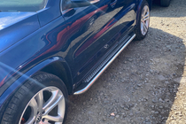 Volkswagen Tiguan 2007–2016 Sānu pakāpieni Maydos V2 (2 gab., nerūsējošais tērauds) foto 3