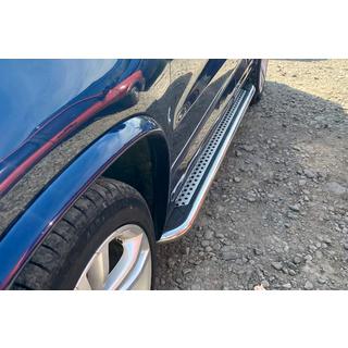 Sānu pakāpieni Maydos V2 (2 gab., nerūsējošais tērauds) Volkswagen Tiguan 2007–2016 foto 1