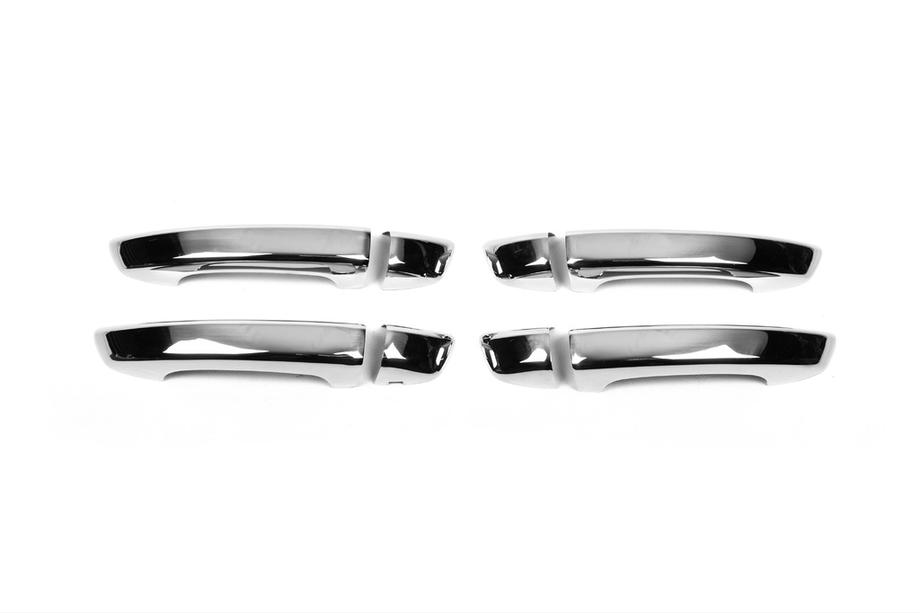 Volkswagen Touareg 2010–2018 Durvju rokturu uzlikas (4 gab., nerūs.) OmsaLine – itāļu nerūsējošais tērauds Image