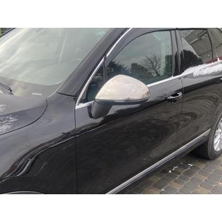 Atpakaļskata spoguļu uzlikas (2 gab., nerūsējošais tērauds) Volkswagen Touareg 2010–2018 foto 3
