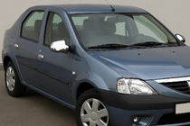 Dacia Logan I 2005–2008 Pilnas atpakaļskata spoguļu uzlikas (2 gab.) foto 1