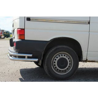 Aizmugurējie dubultie stūra aizsargi AK003-Double (2 gab., nerūsējošais tērauds) foto 3