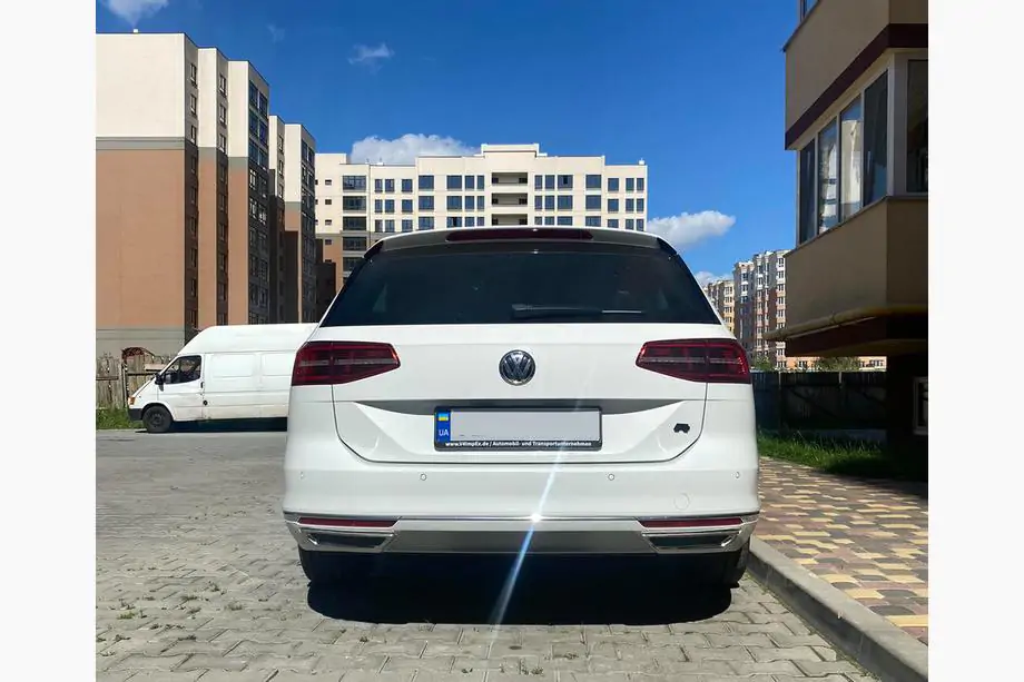 Volkswagen Passat B8 2015–2023 Izpūtēja imitācijas uzlikas SD/SW (2015-2018, 2 gab., nerūsējošais tērauds) Foto 3
