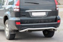 Toyota Land Cruiser Prado 120 2002–2009 Aizmugurējais aizsargstienis AK008 foto 6