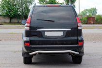 Toyota Land Cruiser Prado 120 2002–2009 Aizmugurējais aizsargstienis AK008 foto 1