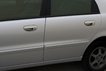 Daewoo Lanos 1998–2017 Kromētas uzlikas durvju rokturiem (8 gab.) foto 2