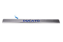 Fiat Ducato 2006–2025 LED līste virs numura zīmes (nerūsējošais tērauds) foto 2
