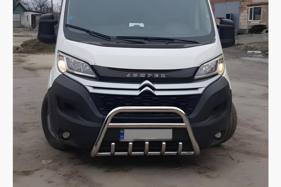 Fiat Ducato 2006–2025 Priekšējais aizsargloks WT003 (nerūsējošais tērauds) Image