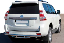 Toyota Land Cruiser Prado 150 2009–2023 Aizmugurējais aizsargstienis AK002-2v1 (nerūsējošais tērauds) foto 1
