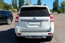 Toyota Land Cruiser Prado 150 2009–2023 Aizmugurējais aizsargstienis AK002-2v1 (nerūsējošais tērauds) foto 3