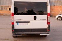 Fiat Ducato 2006–2025 Aizmugurējie stūra elementi AK003 (2 gab., nerūsējošais tērauds) foto 2