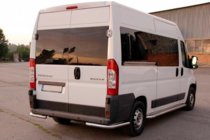 Fiat Ducato 2006–2025 Aizmugurējie stūra elementi AK003 (2 gab., nerūsējošais tērauds) foto 3