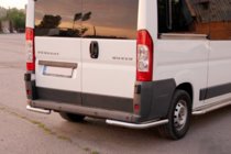 Fiat Ducato 2006–2025 Aizmugurējie stūra elementi AK003 (2 gab., nerūsējošais tērauds) foto 5