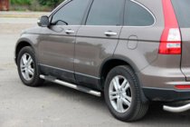 Honda CRV 2012–2016 Sānu caurules BB002 (2 gab., nerūsējošais tērauds) foto 2