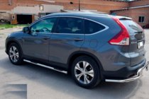 Honda CRV 2012–2016 Sānu caurules BB002 (2 gab., nerūsējošais tērauds) foto 8