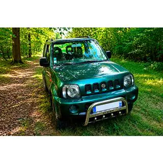 Priekšējais aizsargstienis (bullbar) QT006 (nerūsējošais tērauds)