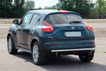 Nissan Juke 2010–2019 Aizmugurējais aizsargstienis AK002 (nerūsējošais tērauds) foto 3
