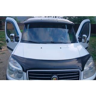 Hromēti spoguļu uzlikas (2 gab., plastmasa) Fiat Doblo I 2001–2005 foto 4